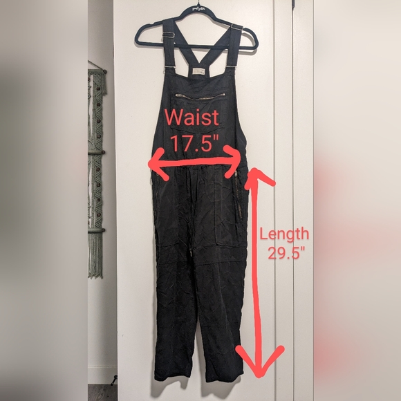 (184) Wilfred Valletta Overalls Black - Picture 8 of 8